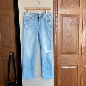 H&M, Size 8, straight leg jeans